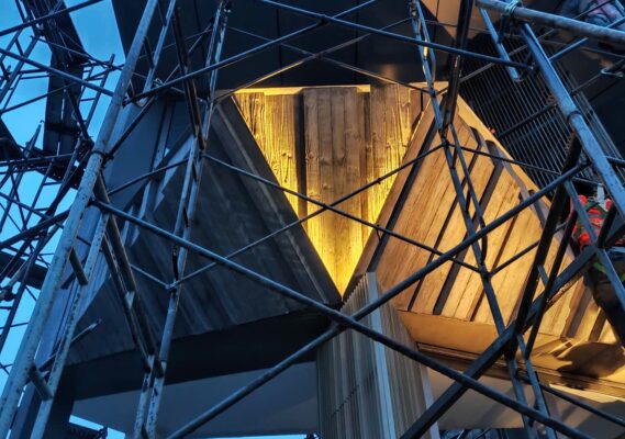 Light Performance Test on Architectural Surface