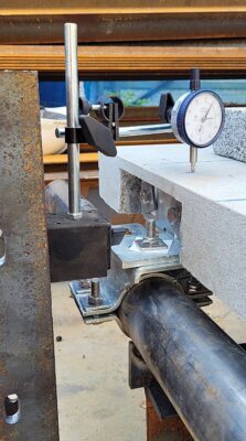 Testing of connection load capacity